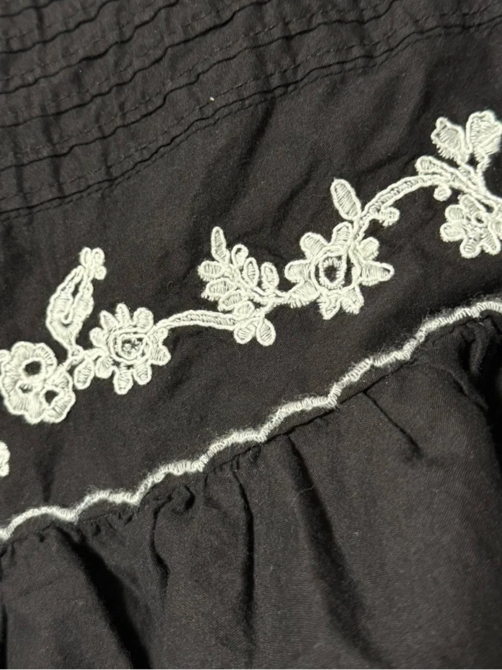 Long Floral Maxi Skirt- Size Medium - Picture 2 of 4